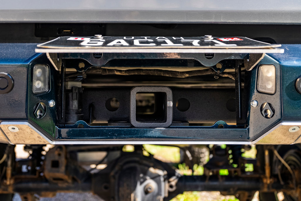 HIGH CLEARANCE REAR BUMPER MODULAR 2 INCH RECEIVER