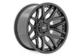 Rough Country 95 Series Wheel Gloss Black W/ Machine