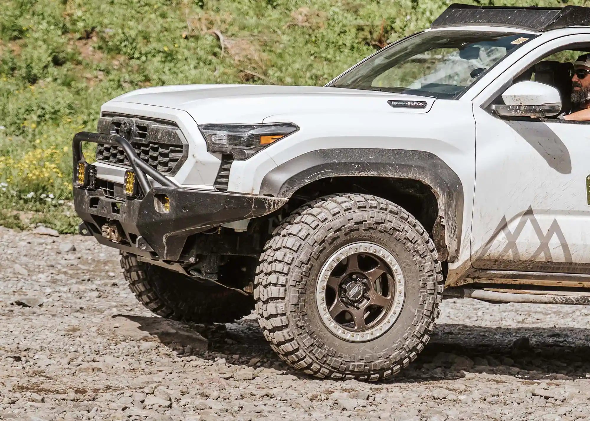 Hi-Lite Overland Toyota Tacoma Front Bumper 4th Gen (2024-2026) [Prerunner Bull Bar]