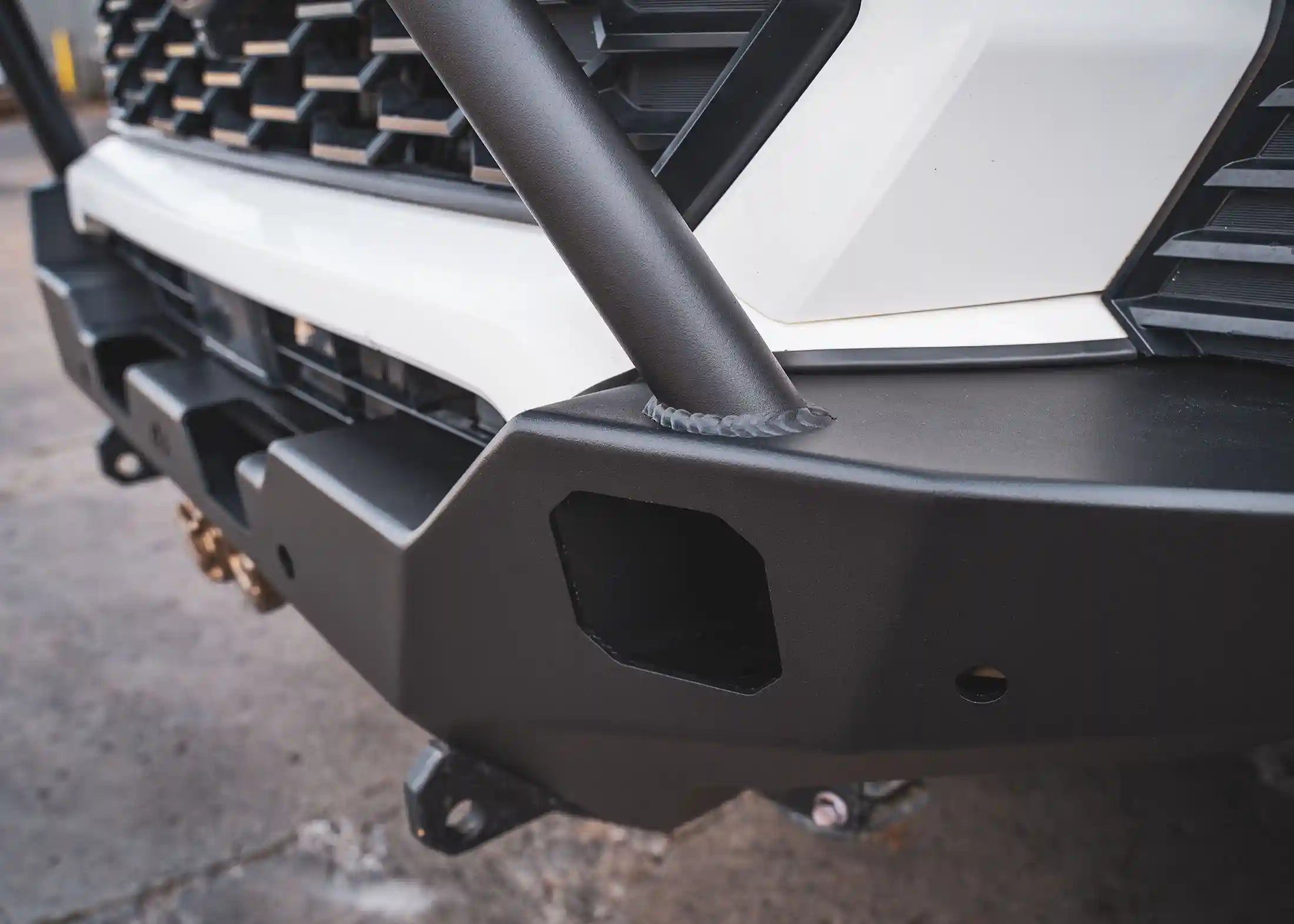 Hi-Lite Overland Toyota Tacoma Front Bumper 4th Gen (2024-2026) [Bull Bar]