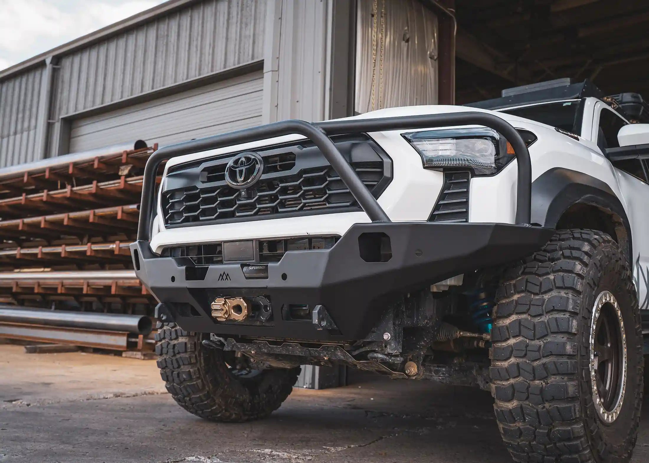Hi-Lite Overland Toyota Tacoma Front Bumper 4th Gen (2024-2026) [Bull Bar]
