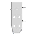 KGM / Ssangyong Rexton Fuel Tank Skid Plate