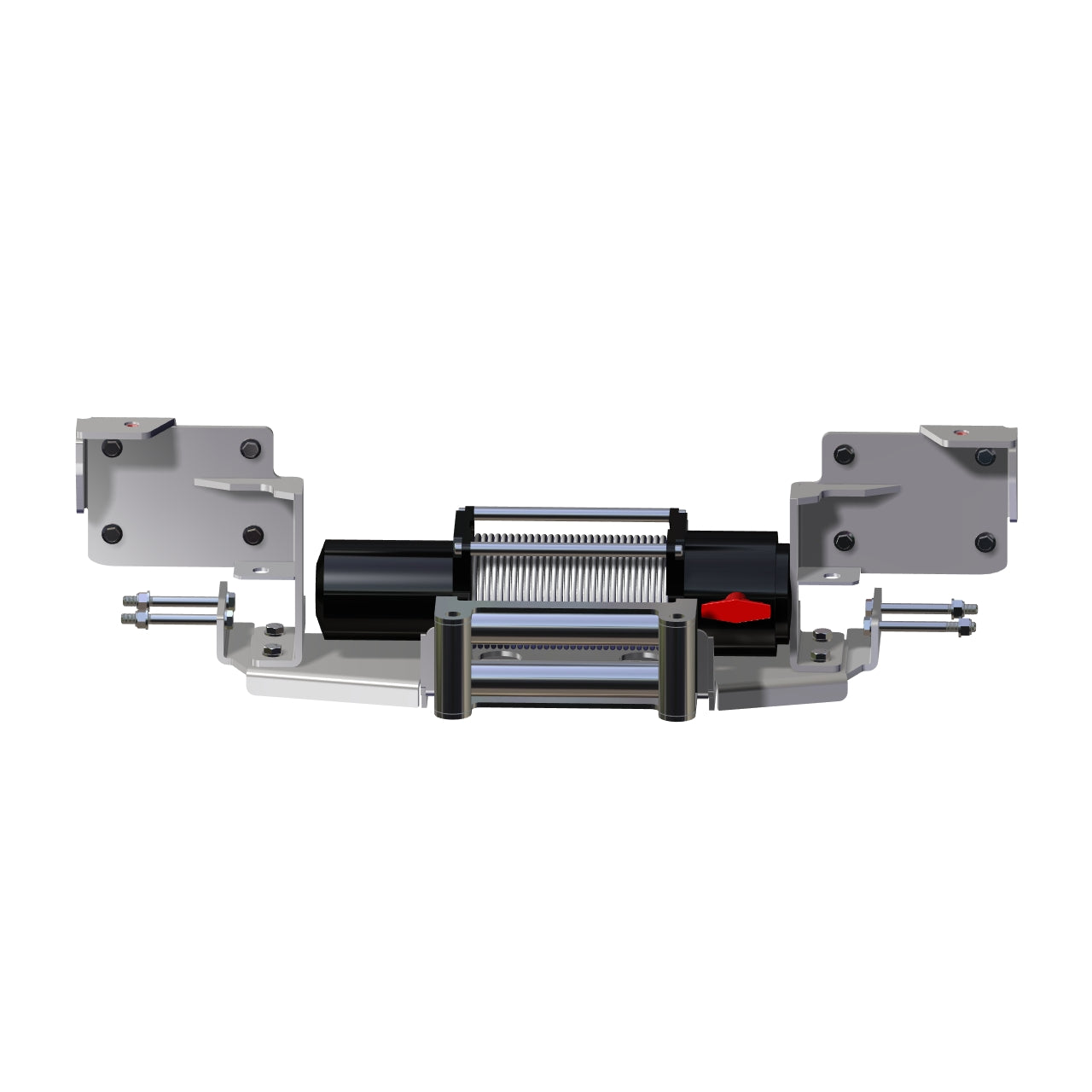 Chevrolet Silverado 2500 HD/3500 HD Hidden Winch Mount