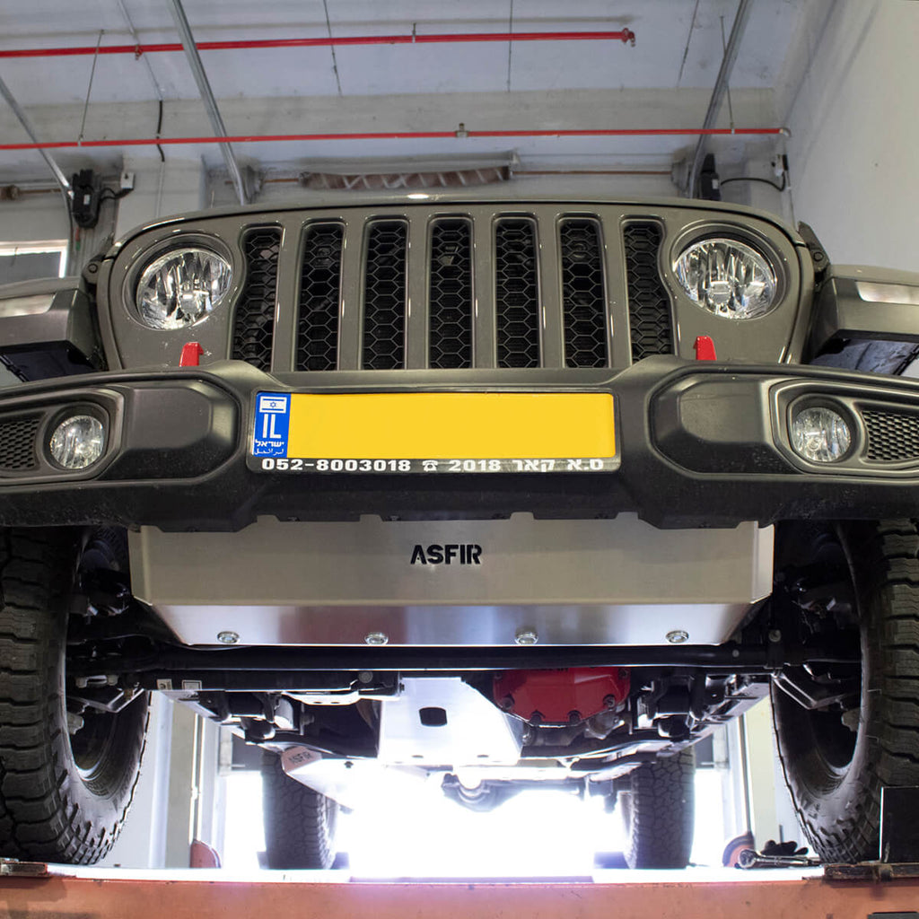 Jeep Wrangler JL / JT Gladiator Steering Rod Protector | for Original PLASTIC Front Bumper