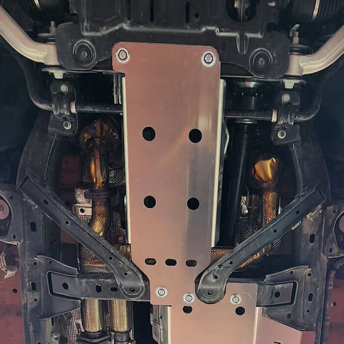 Ford Bronco / Ranger Raptor Transmission Skid Plate | without Stabilizer Bar Disconnect