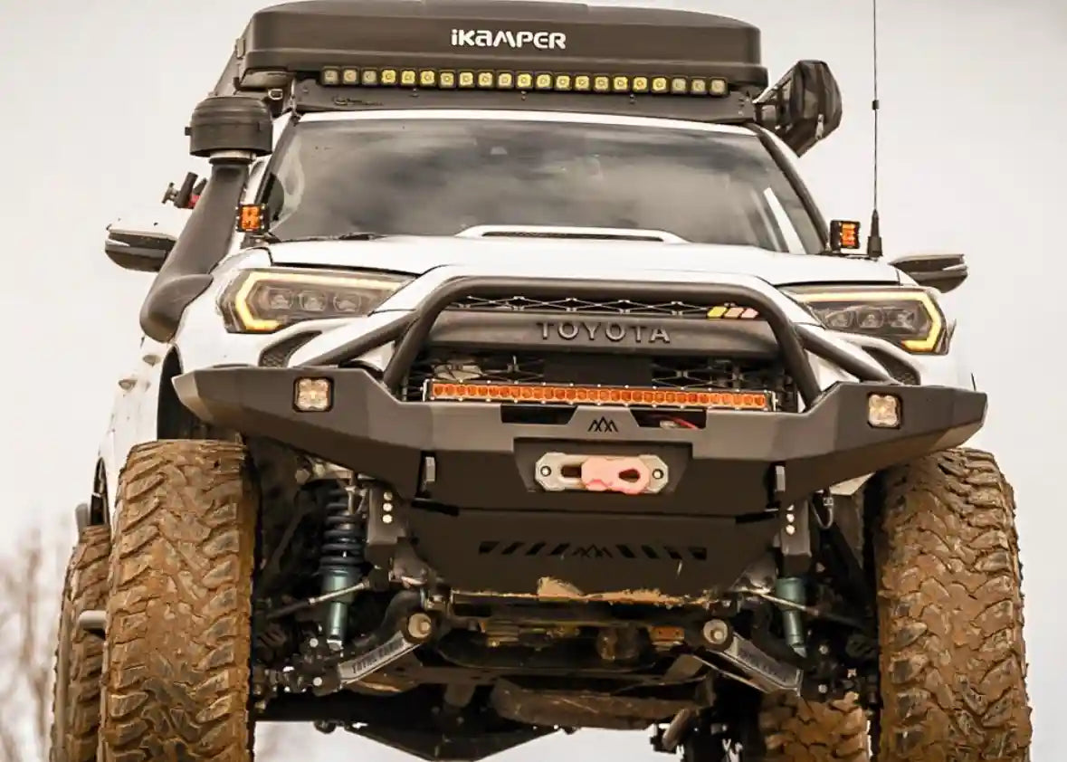 Hi-Lite Overland Toyota 4Runner Front Bumper 5th Gen (2010-2024) [PreRunner Bull Bar]