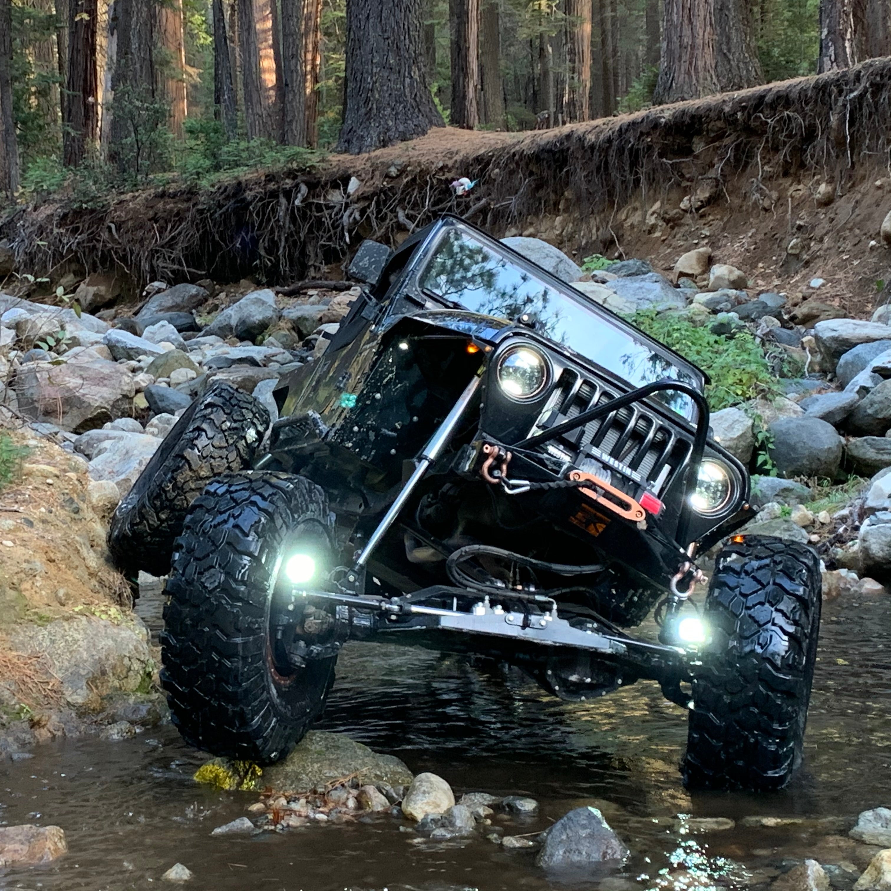 Diamond Series High Clearance Front Fenders for Jeep TJ Wrangler