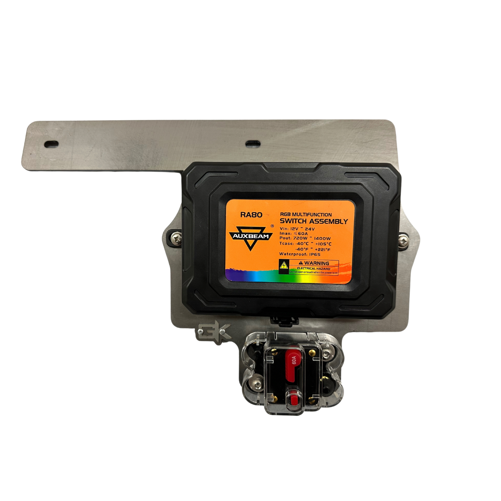 2018+ Jeep JL JT Auxbeam Control Box Mount for Wrangler Gladiator