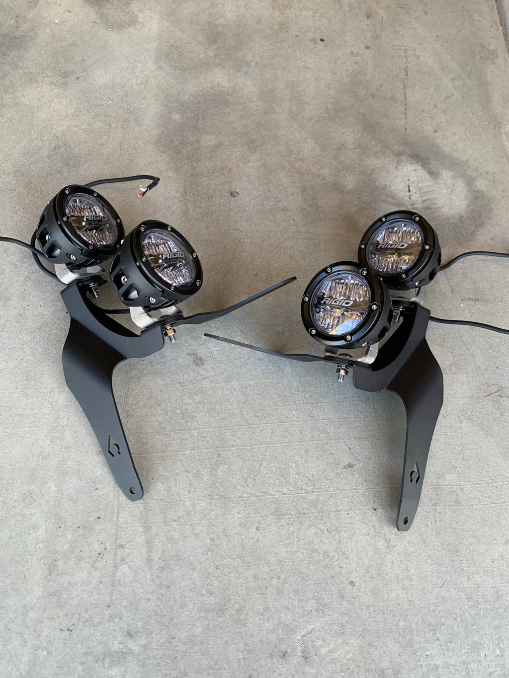 JL-JT 392 MOJAVE A-Pillar Dual Surface Light Mount