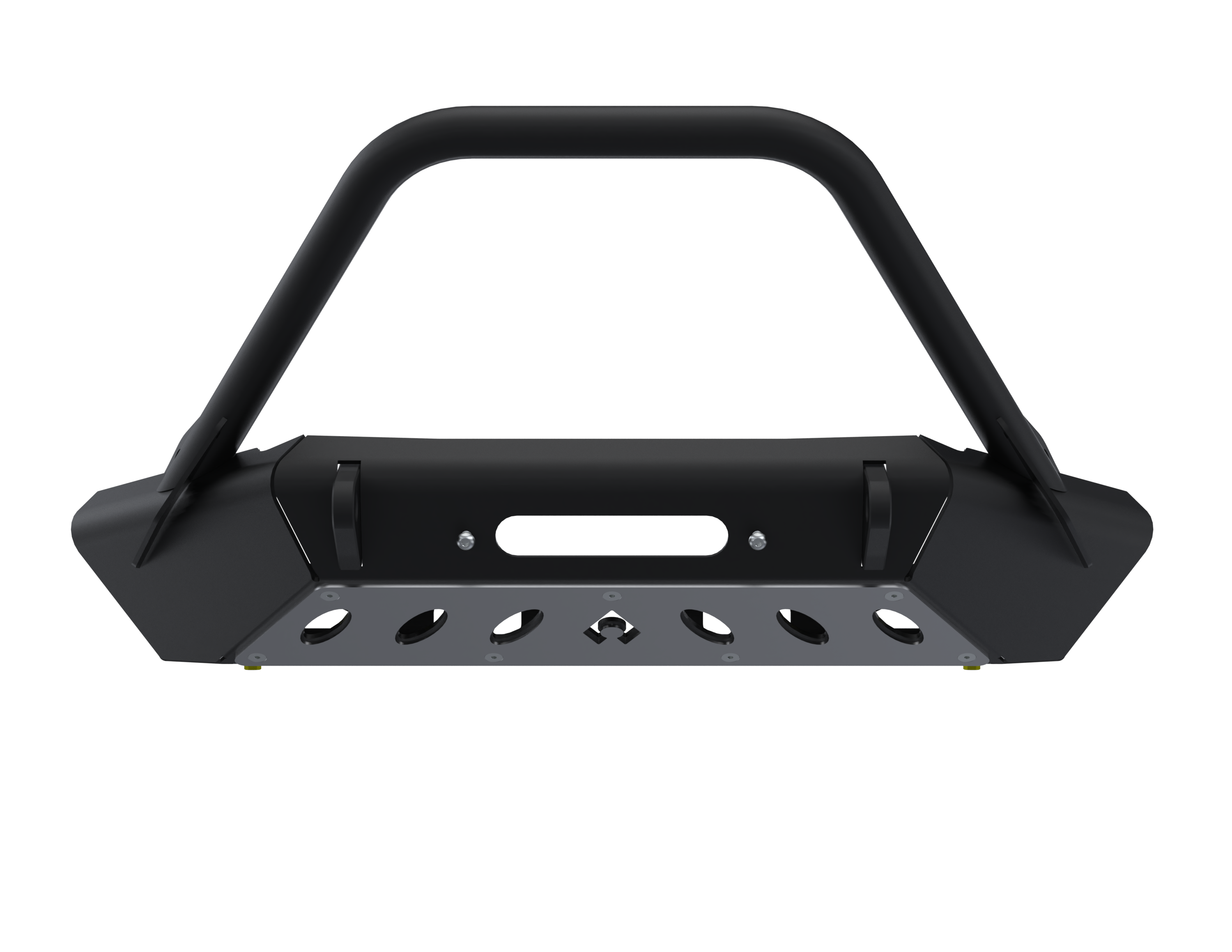 JK JL JT HIGH CLEARANCE FRONT BUMPER with HOOP