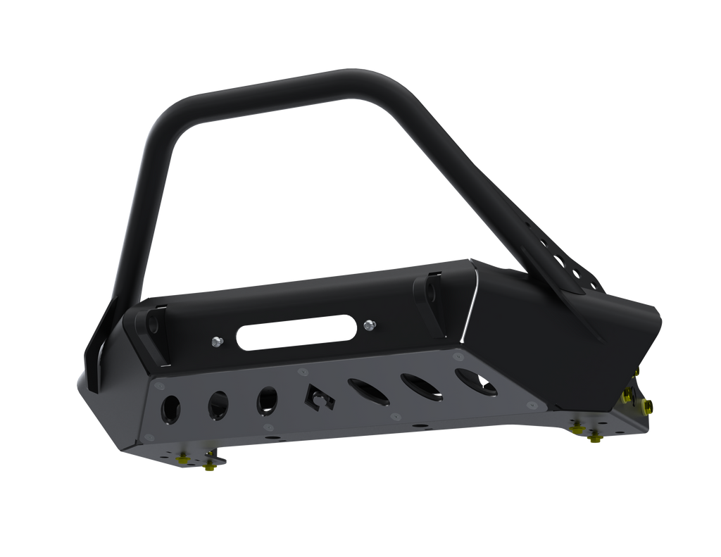 JK JL JT HIGH CLEARANCE FRONT BUMPER with HOOP