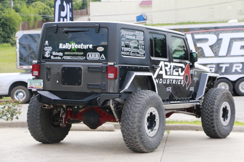 JK Exterior Package: Bumpers *Free Dual Light Mounts, Free Hat, and $100.00 Instant Rebate!