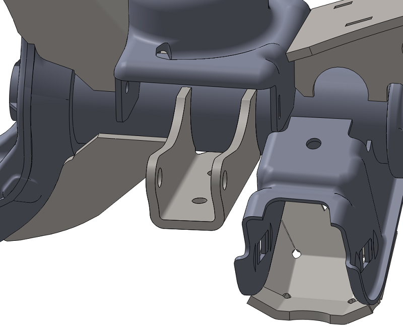 JK Front Shock Mounts