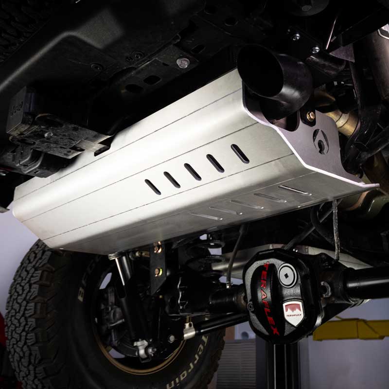 JLU DEF SKID - 4 door 3.0L Diesel ALUMINUM