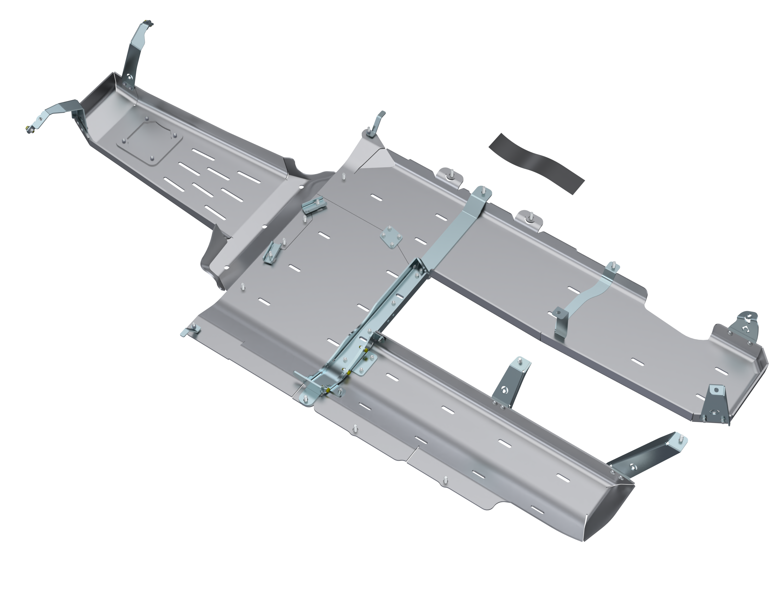 JLU 3.6L 2.0L & 392 EXHAUST SKID