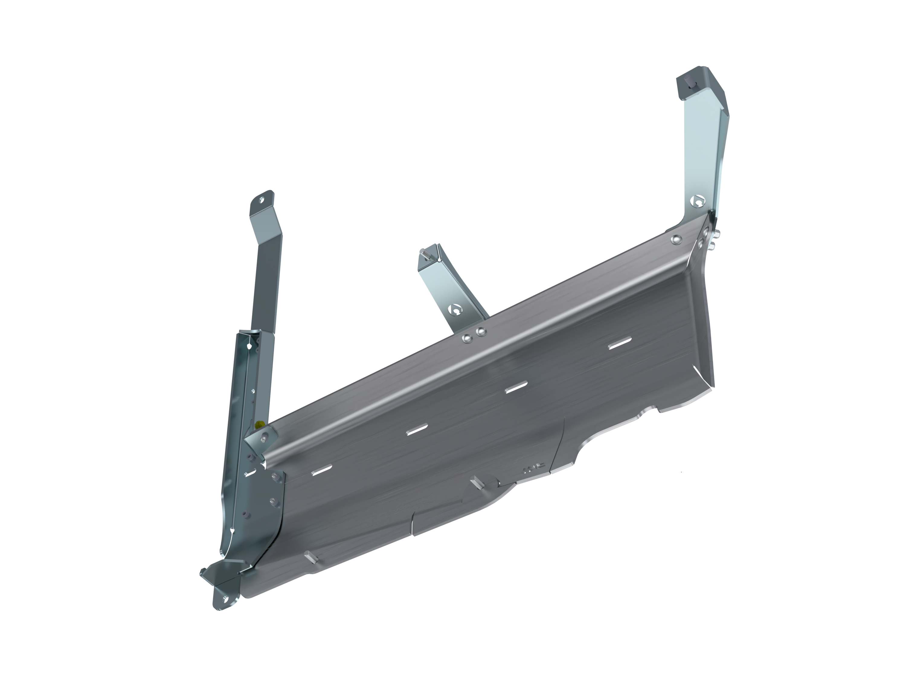 JLU MAGNAFLOW EXHAUST SKID - 4 door 392 HEMI ALUMINUM