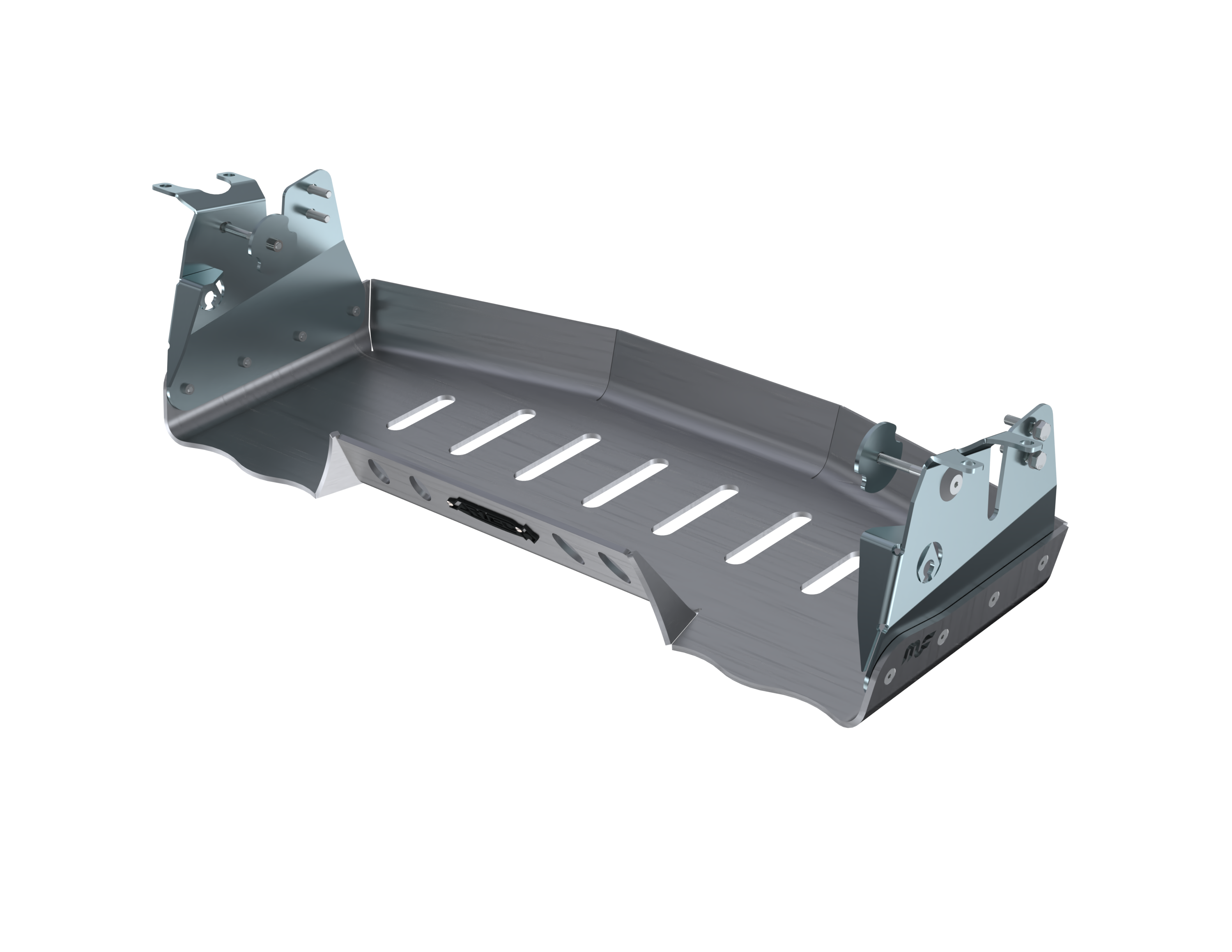 JLU MAGNAFLOW MUFFLER &amp; TIP SKID - 4 door 392 HEMI ALUMINUM