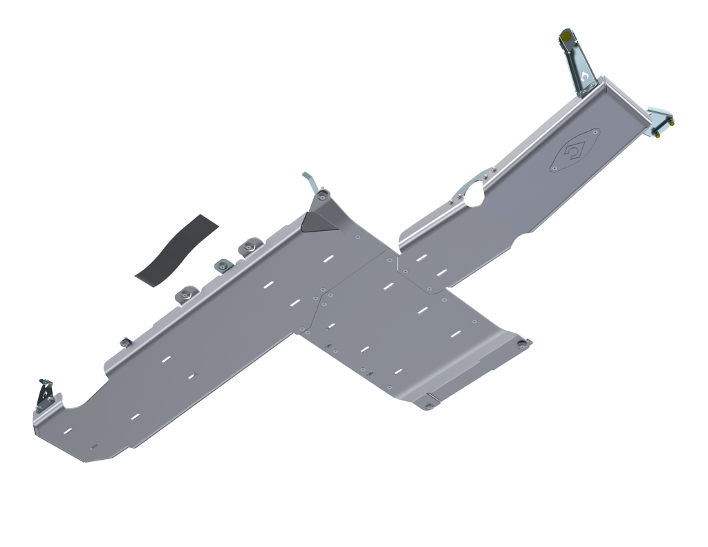 JLU Full Bellypan with Oil Door - 4 door 3.6L ALUMINUM PRE-2018
