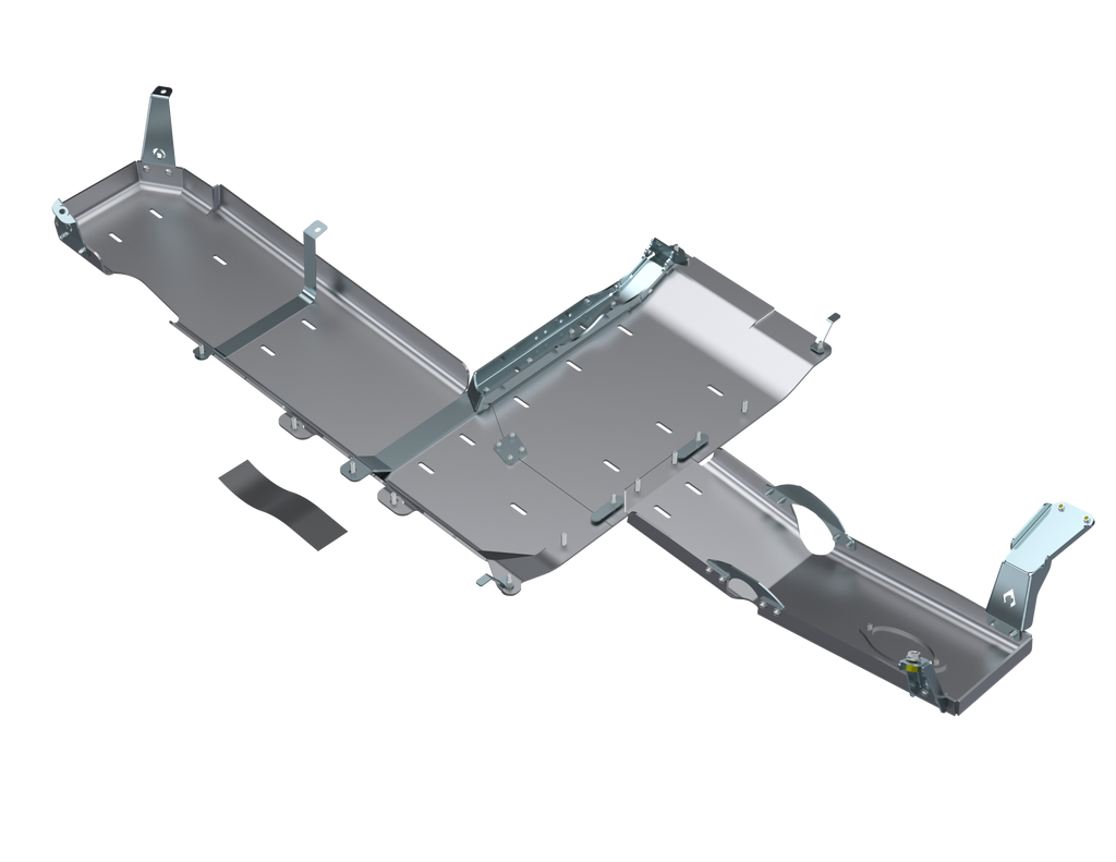 JLU Full Bellypan with Oil Door - 4 door 3.6L ALUMINUM PRE-2018