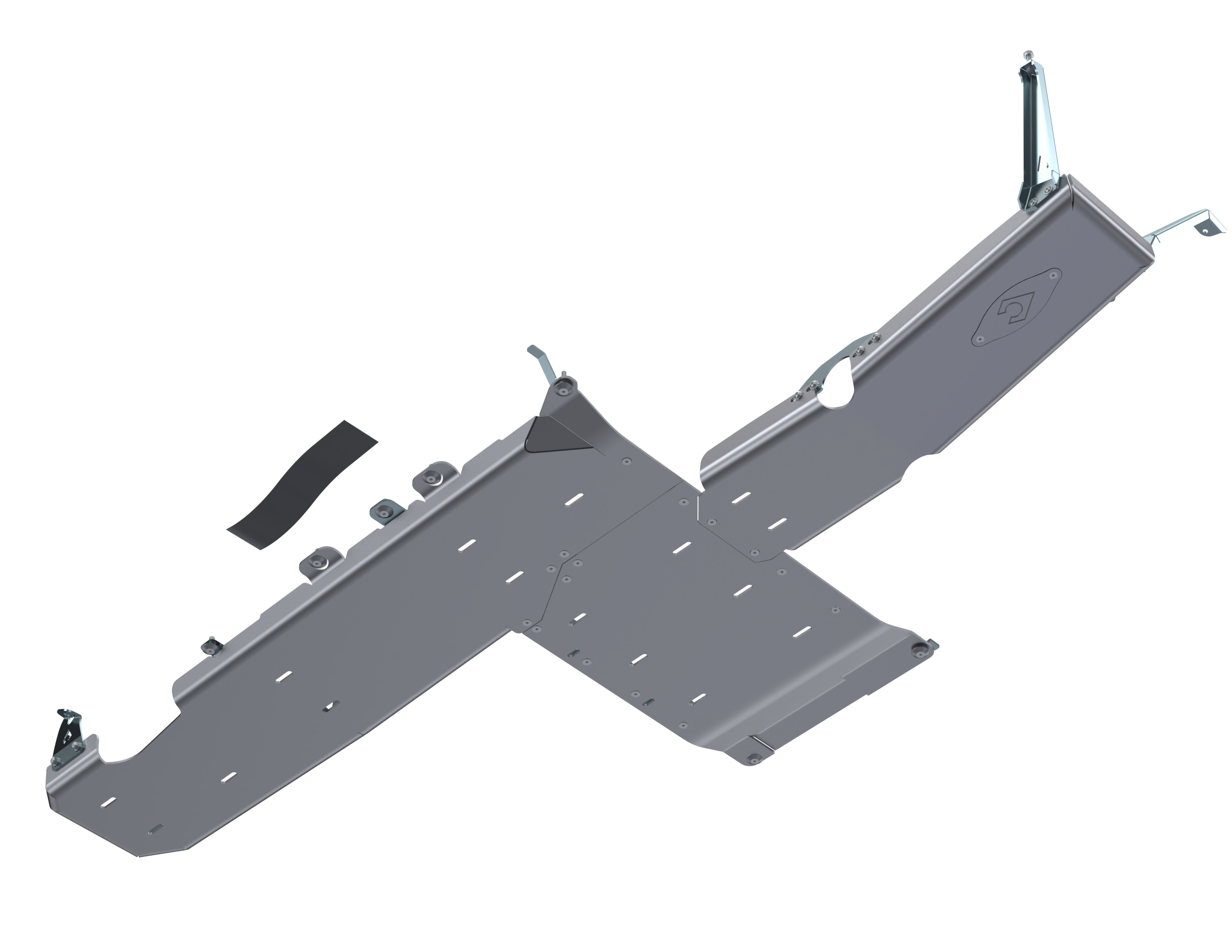JLU Full Bellypan With Oil Door - 4 door 3.6L ALUMINUM 2021+