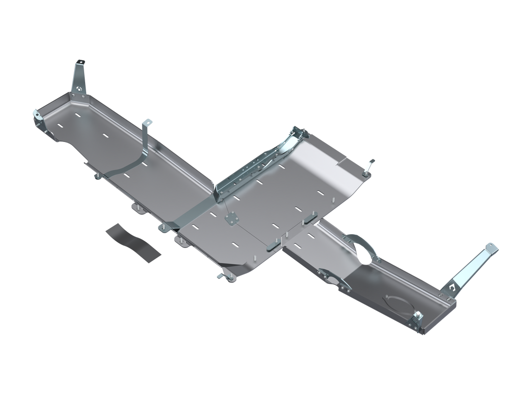 JLU Full Bellypan With Oil Door - 4 door 3.6L ALUMINUM 2021+