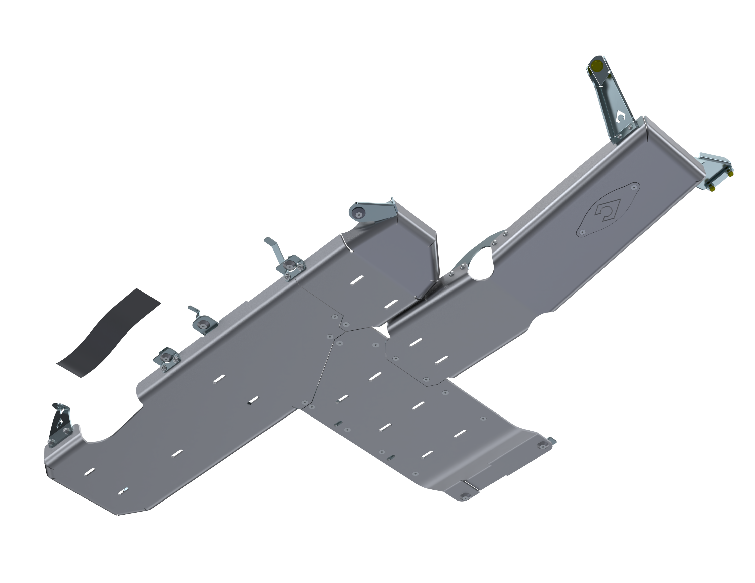 JL Full Bellypan With Oil Door - 2 door 3.6L ALUMINUM 2018-2020