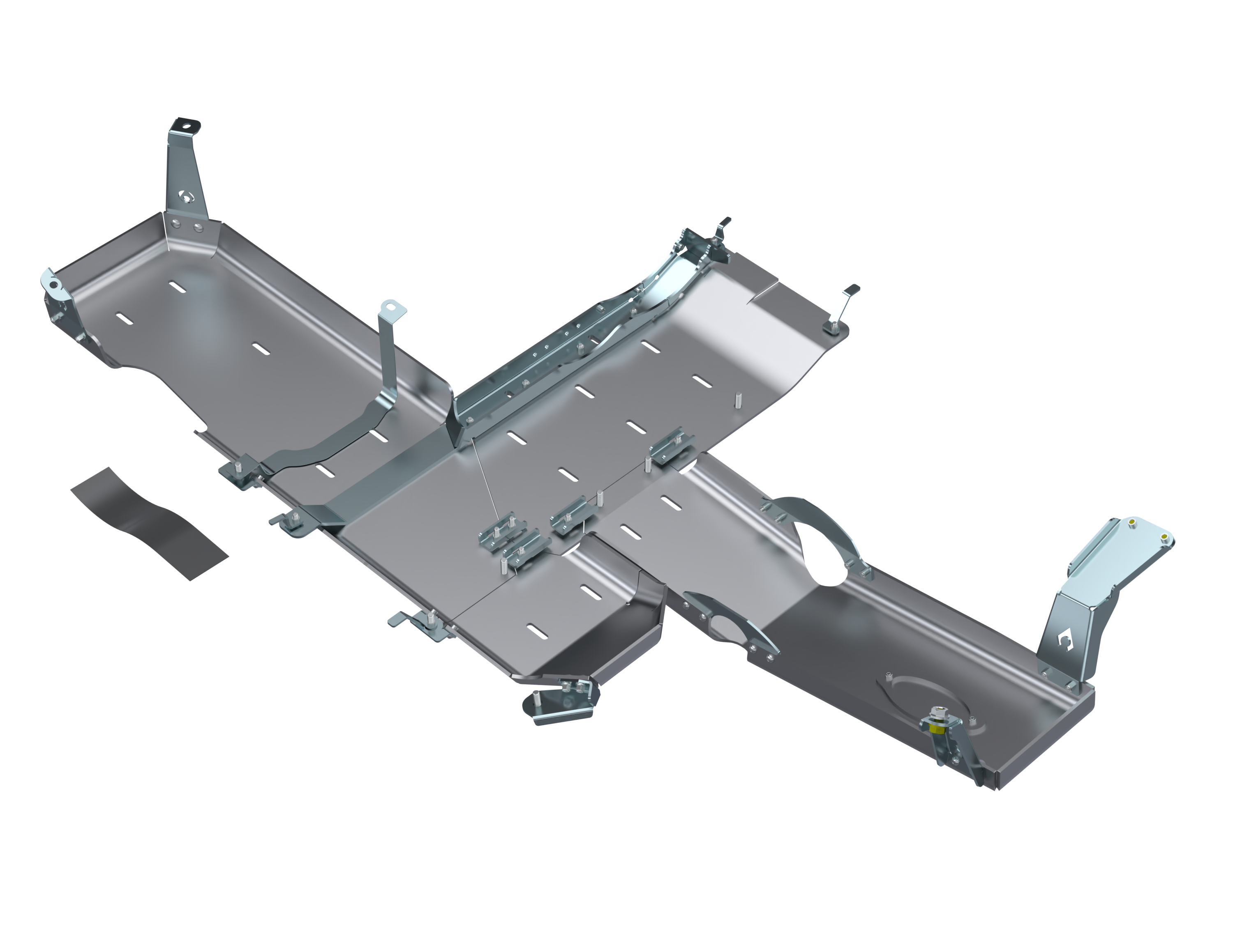 JL Full Bellypan With Oil Door - 2 door 3.6L ALUMINUM 2018-2020