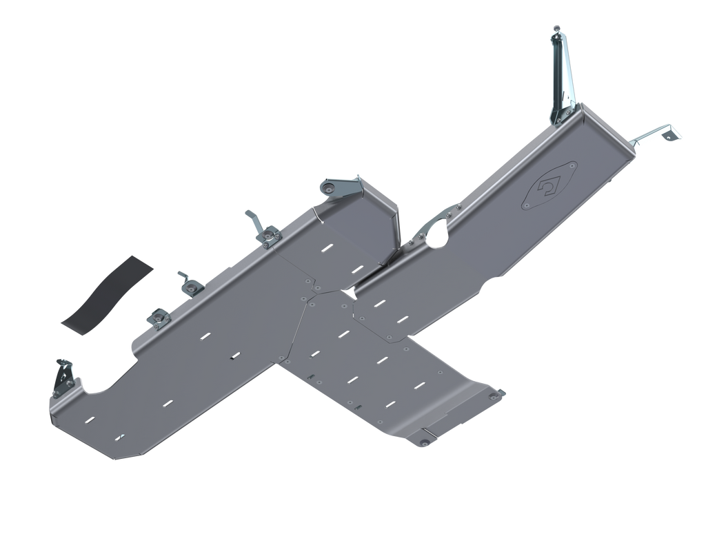 JL Full Bellypan With Oil Door - 2 door 3.6L ALUMINUM 2021+