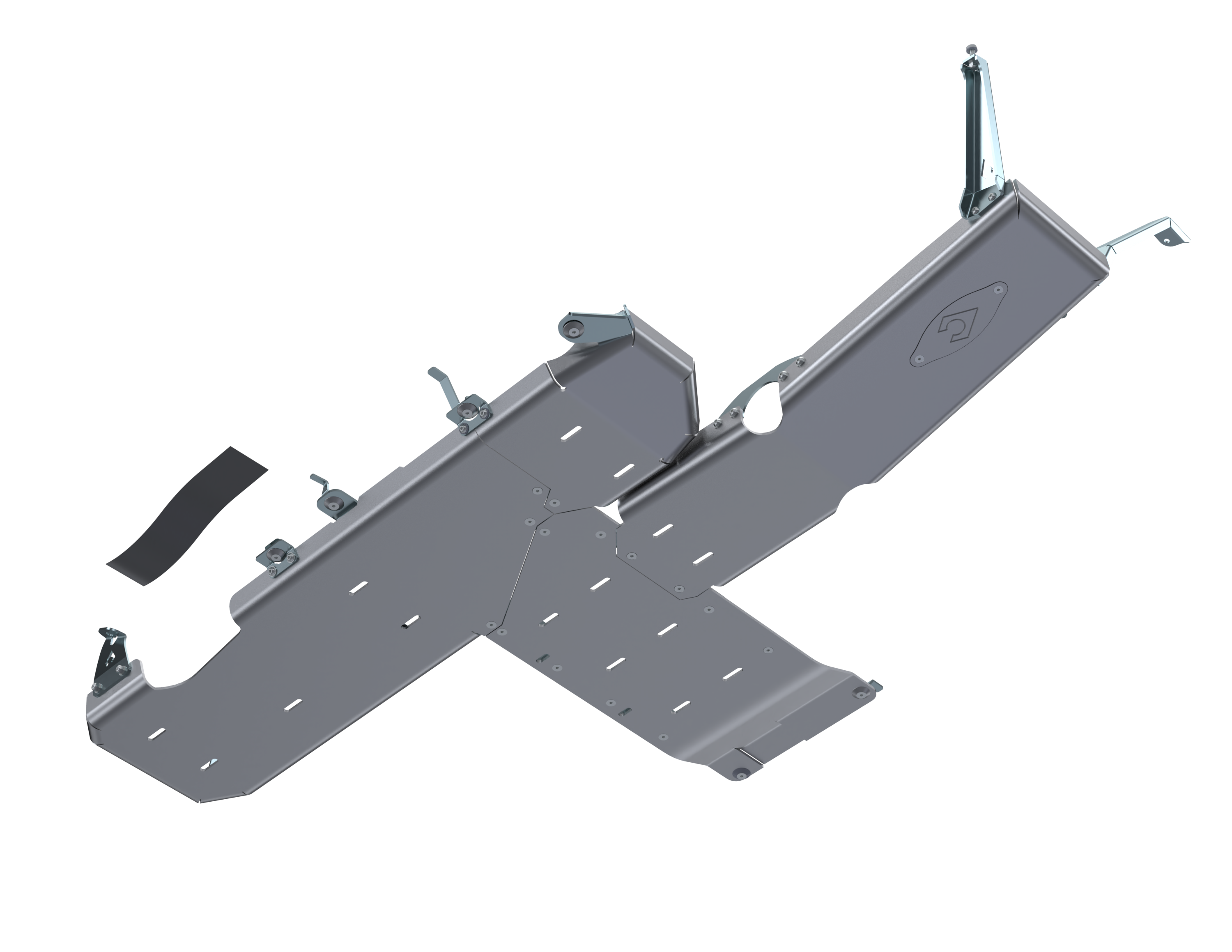 JL Full Bellypan With Oil Door - 2 door 3.6L ALUMINUM 2021+