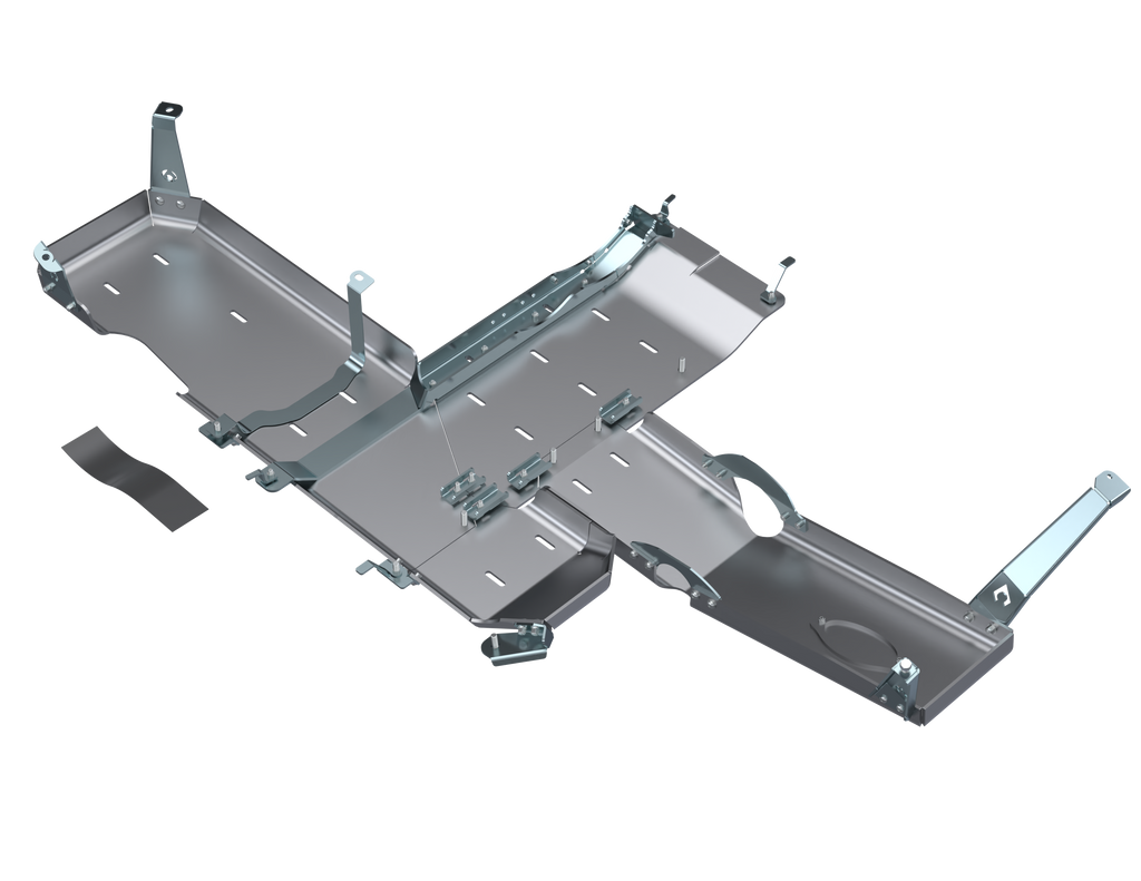 JL Full Bellypan With Oil Door - 2 door 3.6L ALUMINUM 2021+