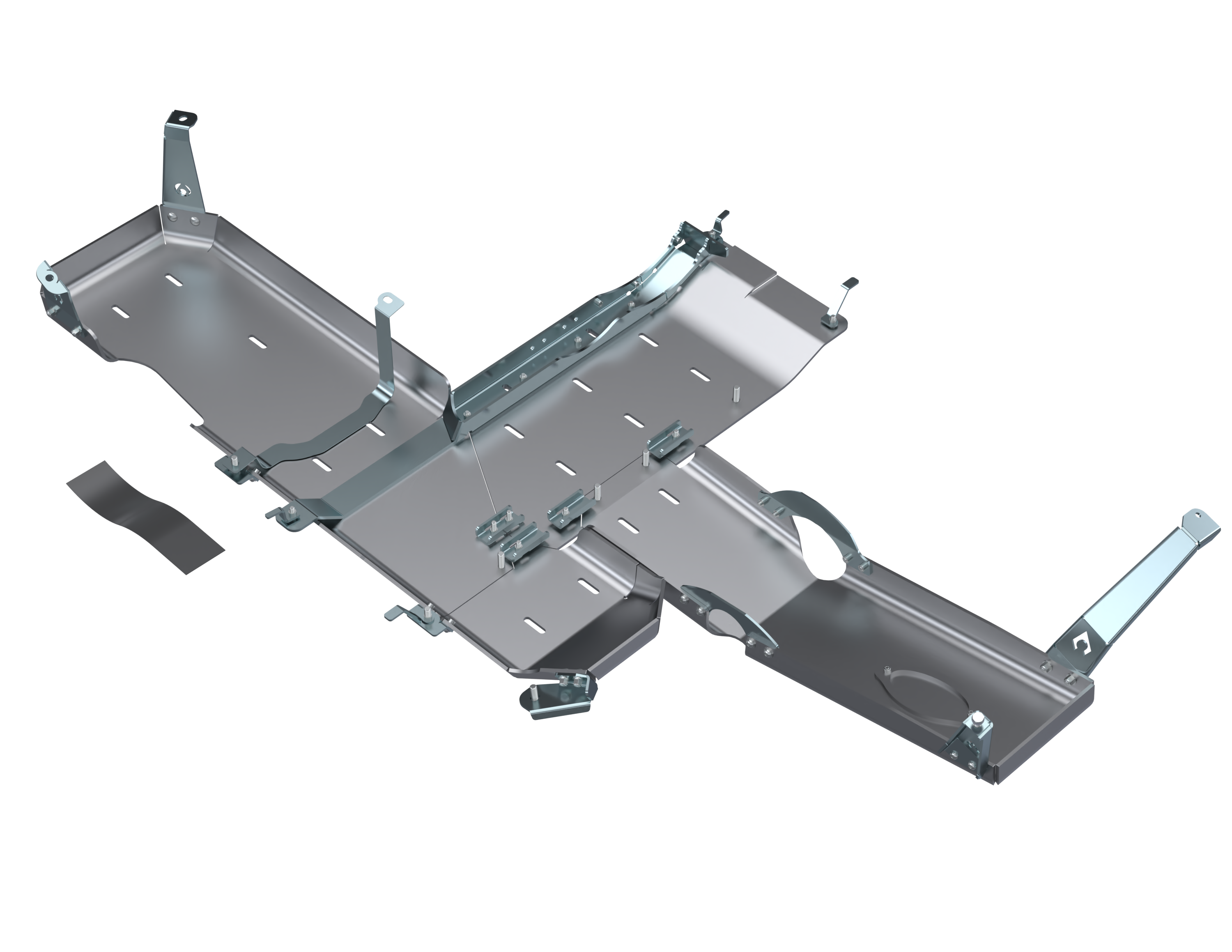 JL Full Bellypan With Oil Door - 2 door 3.6L ALUMINUM 2021+