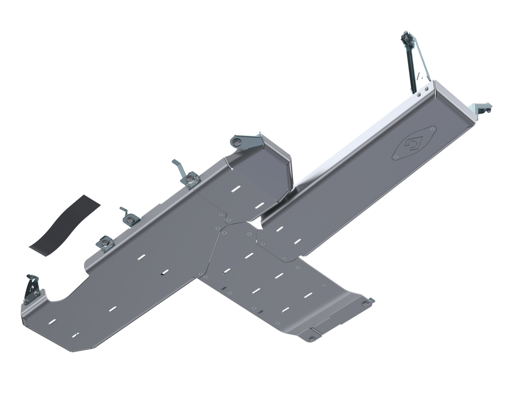 JL Full Bellypan With Oil Door - 2 door 2.0L ALUMINUM 2018+