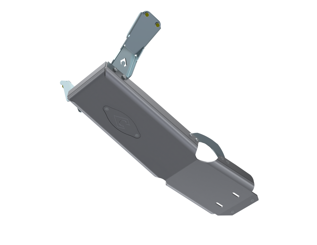 JLU OIL SKID ONLY With Oil Door -  2 & 4 door 3.6L ALUMINUM 2018-2020