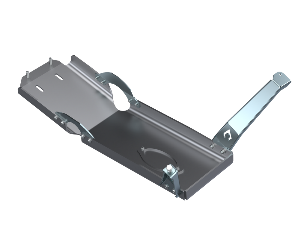 JLU OIL SKID ONLY With Oil Door -  2 & 4 door 3.6L ALUMINUM 2021+