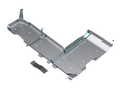 JLU T-CASE/FUEL SKID Kit ONLY - 4 door 3.6L ALUMINUM PRE-2018