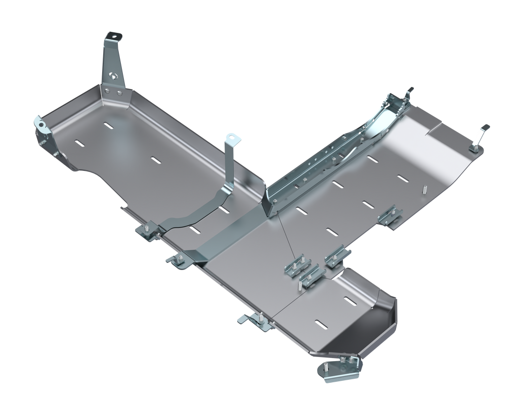JL T-CASE/FUEL SKID ONLY - 2 door 3.6L, 2.0L ALUMINUM 2018+