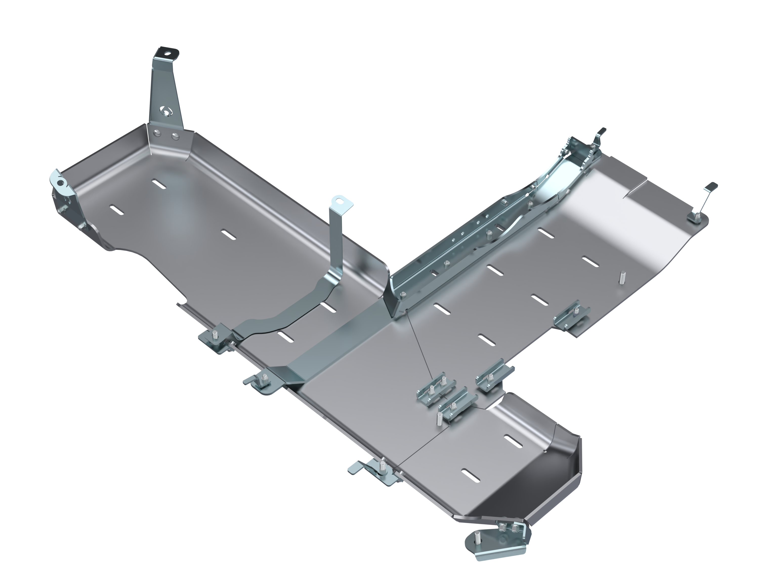 JL T-CASE/FUEL SKID ONLY - 2 door 3.6L, 2.0L ALUMINUM 2018+