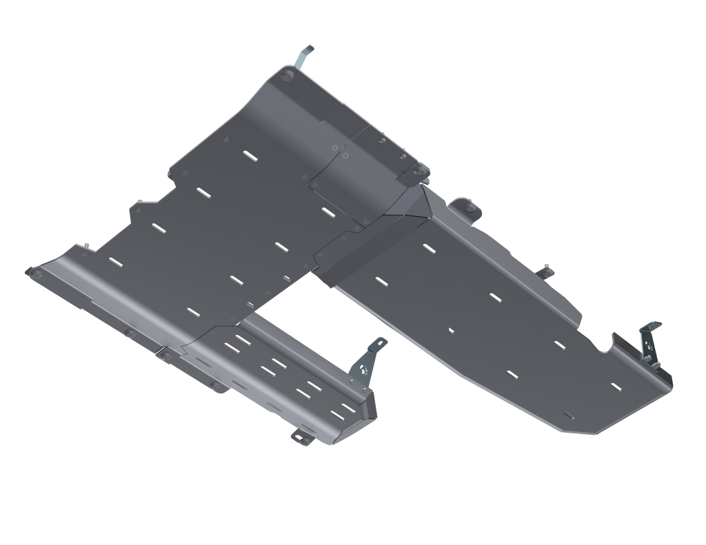 JLU T-CASE/FUEL SKID/ DPF ONLY -  4 door 3.0L Diesel ALUMINUM
