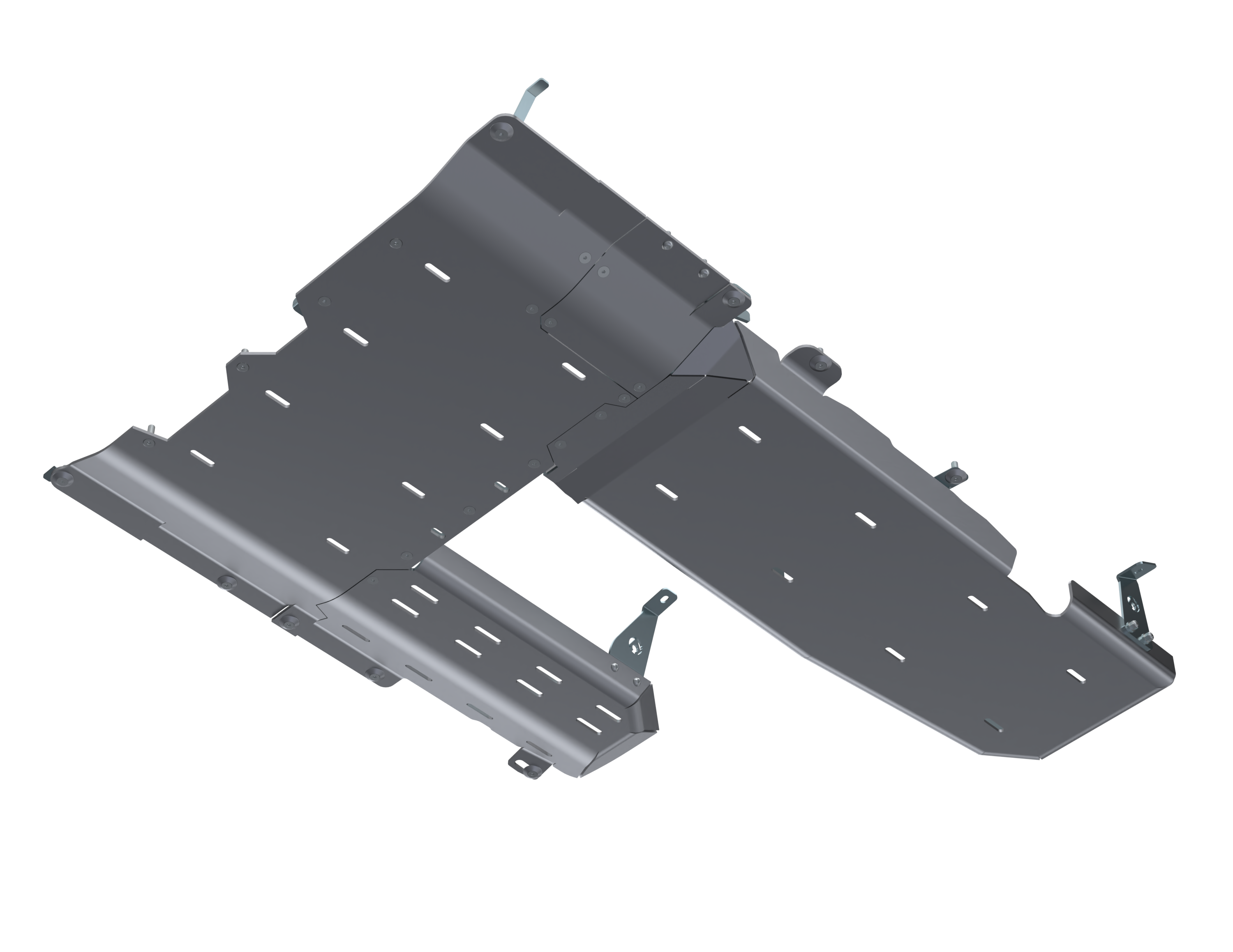 JLU T-CASE/FUEL SKID/ DPF ONLY -  4 door 3.0L Diesel ALUMINUM