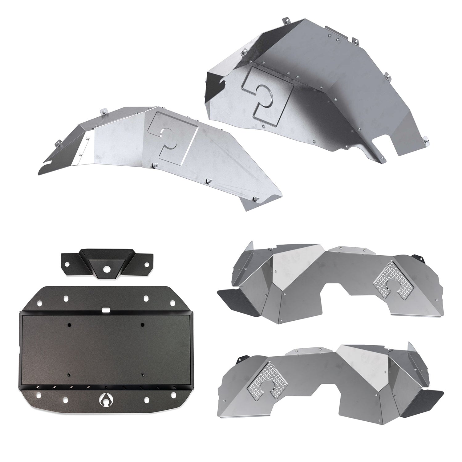 JL Exterior Package: Light Brackets and Liners *Free Fender Chop Kit!