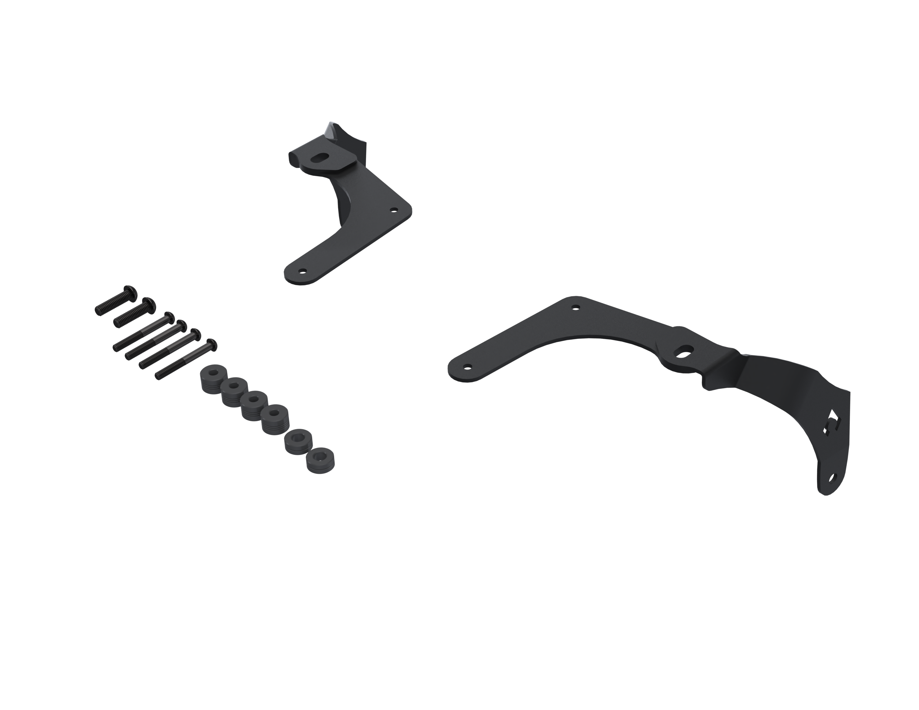 JL-JT A-Pillar Single Surface Light Mount