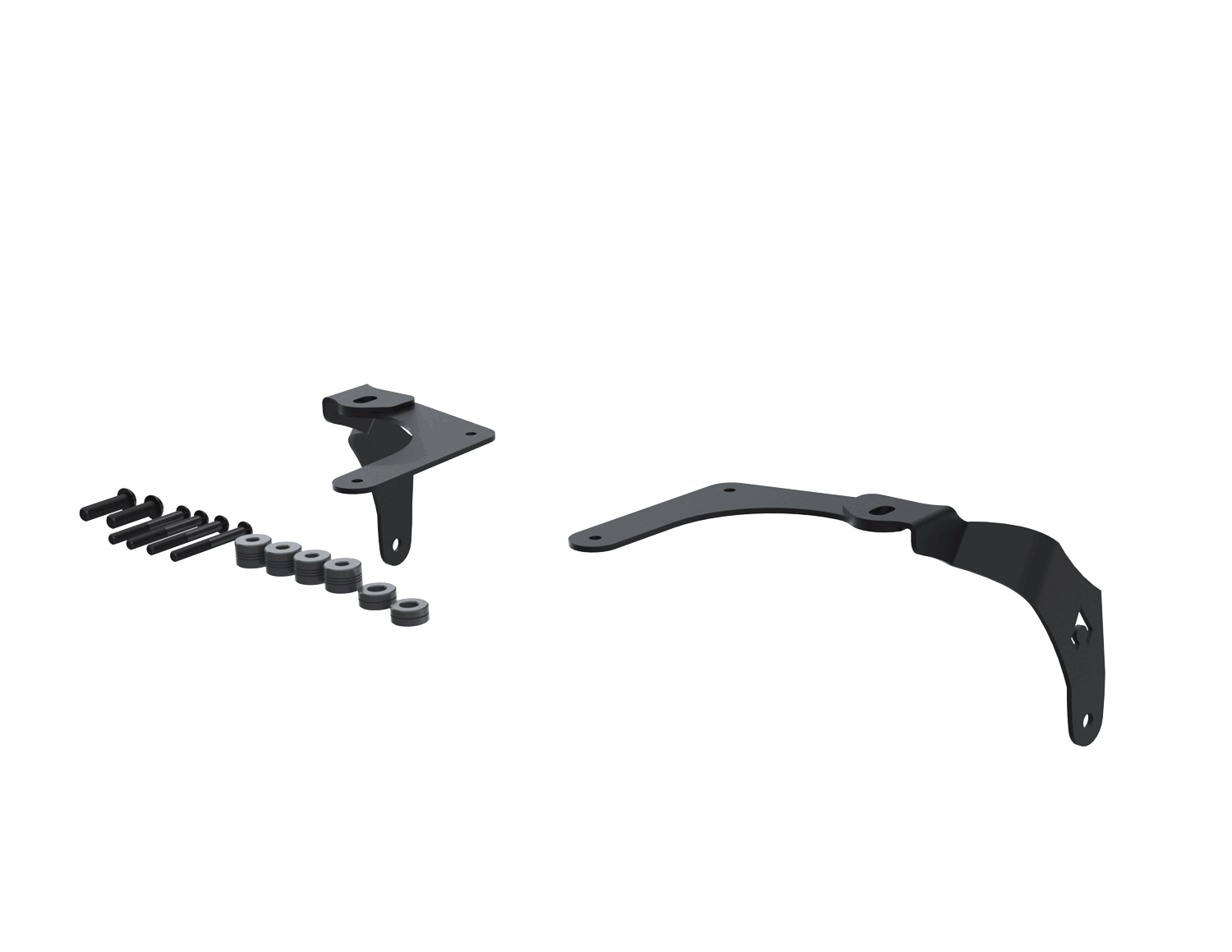 JL-JT A-Pillar Single Surface Light Mount