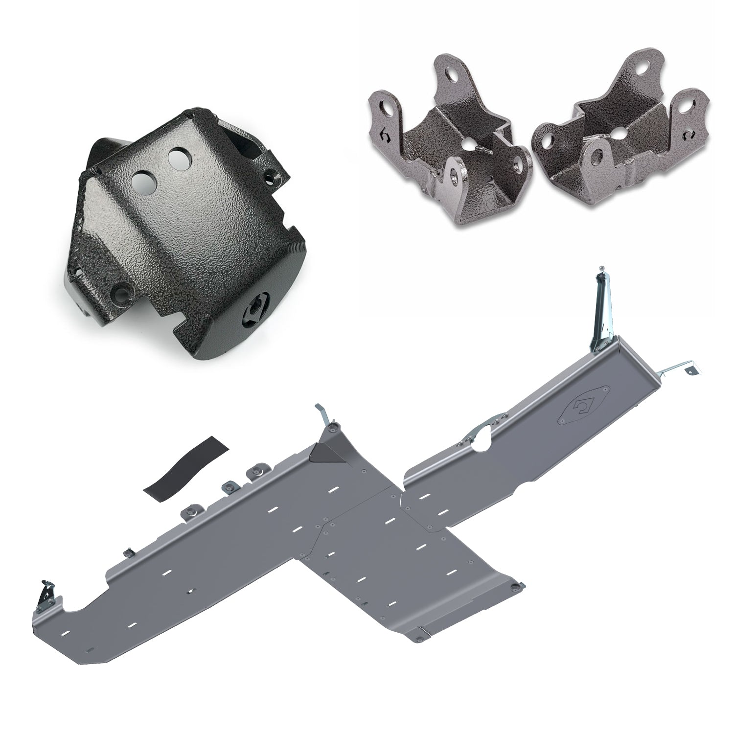 JLU 3.6L 21+ Protection Package: Bellypan *100.00 Instant Rebate, Free Front CAD Skid, Rear LCA Skids, and Free Hat!