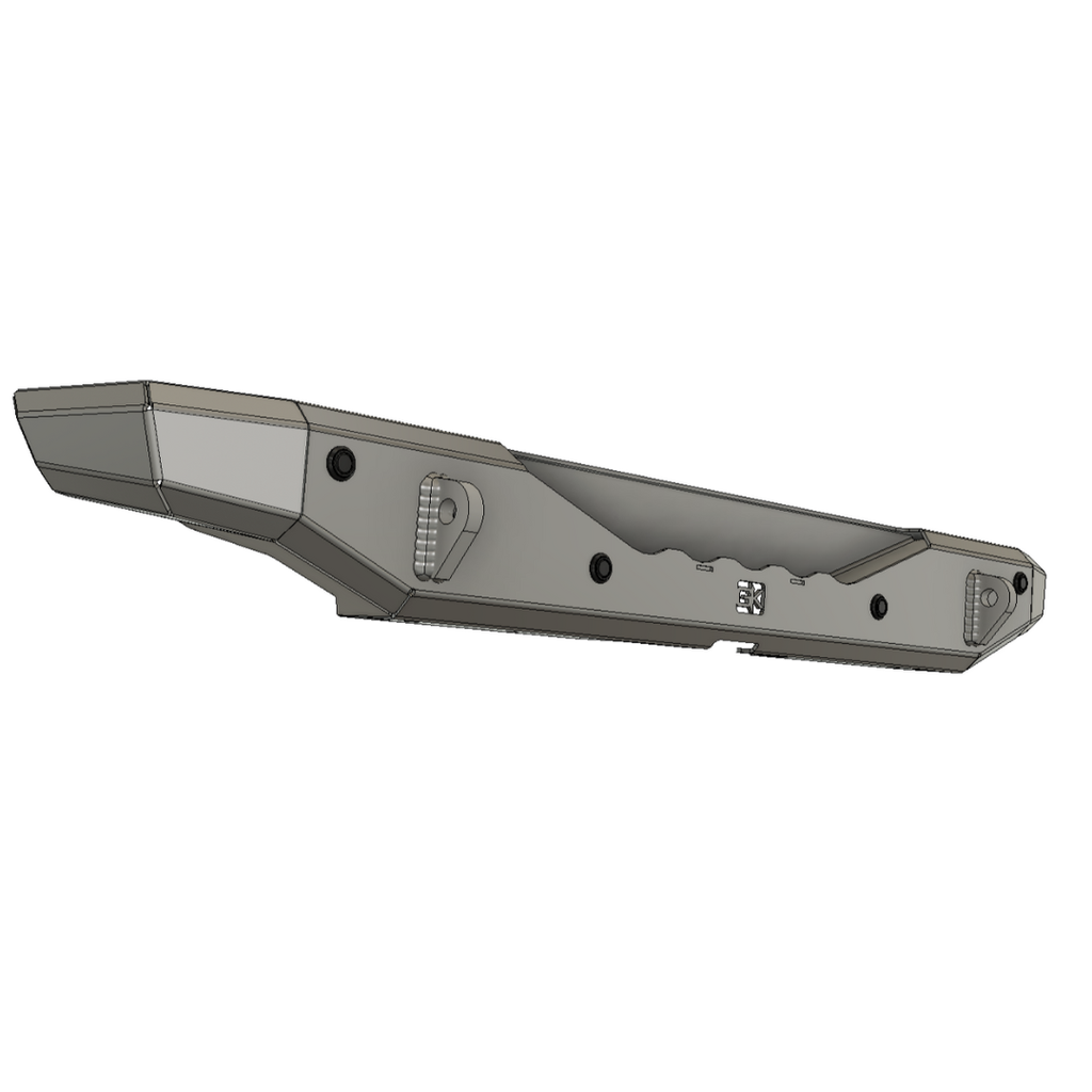 Gauntlet Series Rear Bumper for Jeep JL Wrangler (2018+)