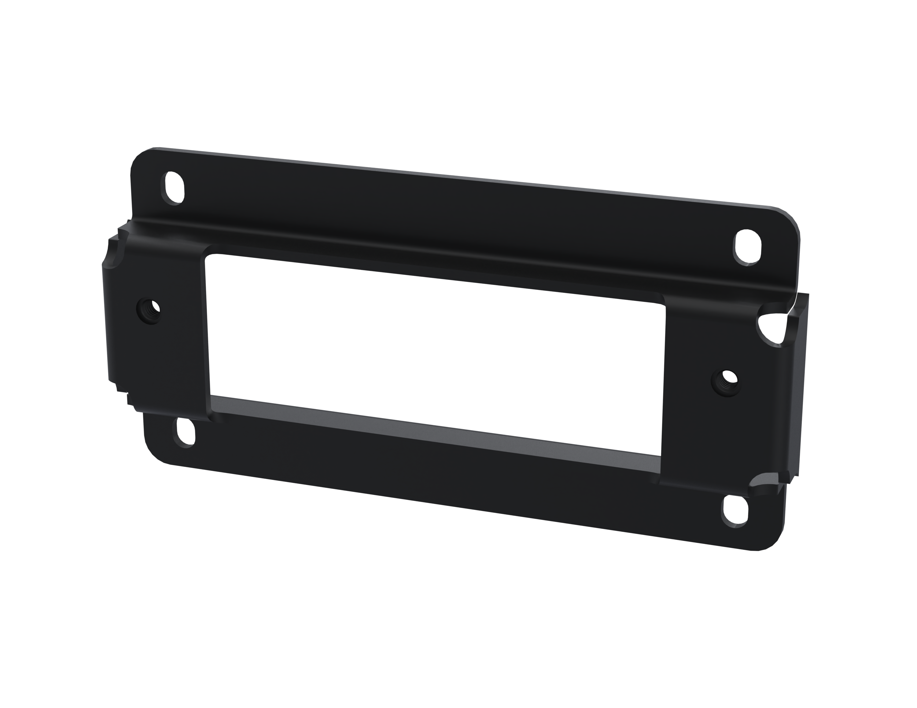 HIGH CLEARANCE REAR BUMPER WINCH FAIRLEAD MOUNTING BRACKET