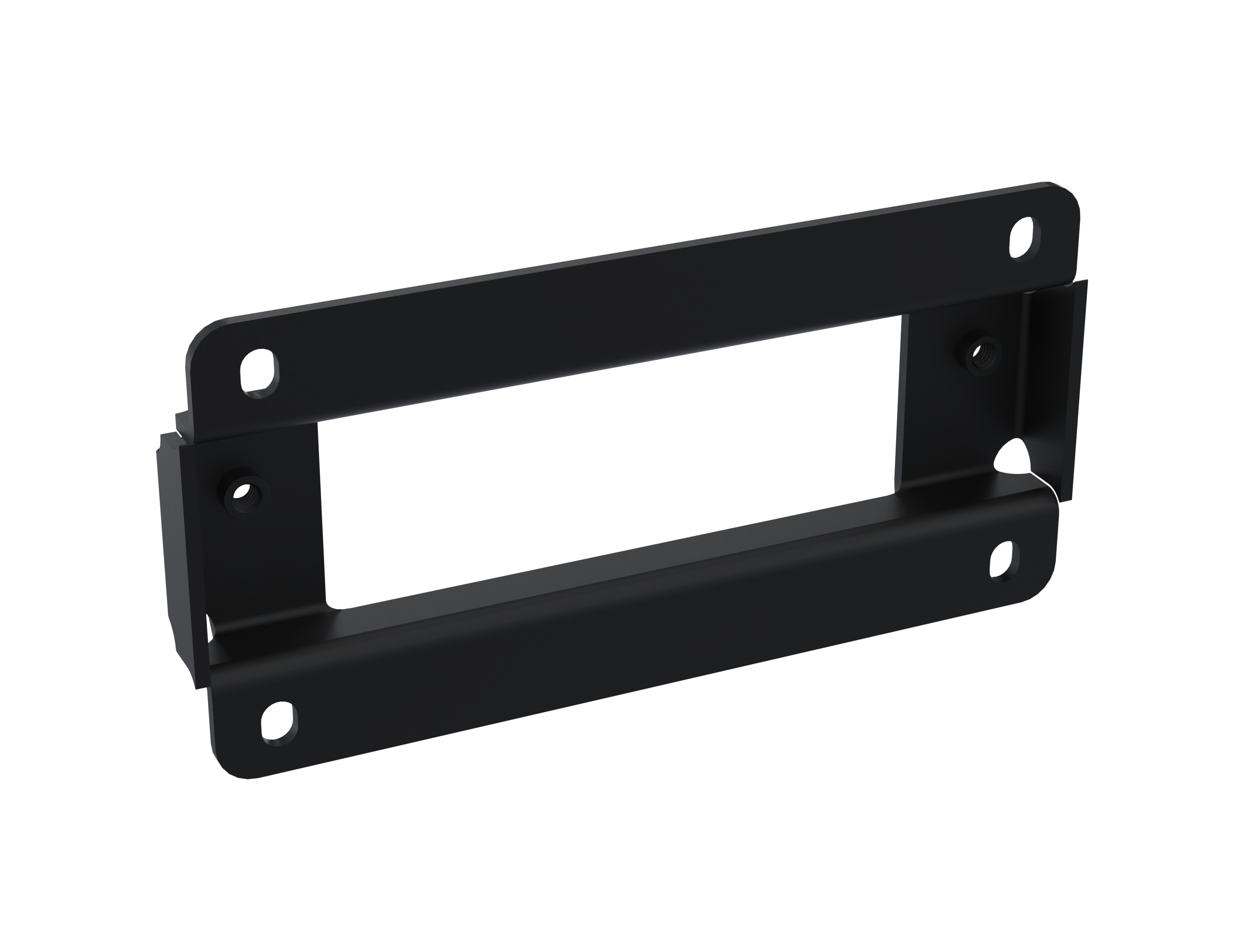 HIGH CLEARANCE REAR BUMPER WINCH FAIRLEAD MOUNTING BRACKET