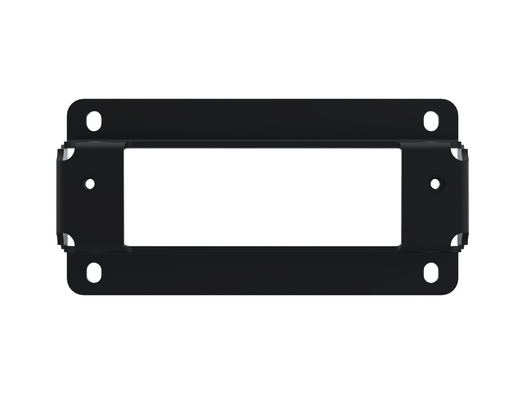 HIGH CLEARANCE REAR BUMPER WINCH FAIRLEAD MOUNTING BRACKET