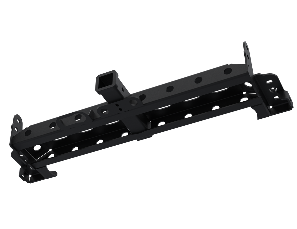 HIGH CLEARANCE REAR BUMPER MODULAR 2 INCH RECEIVER