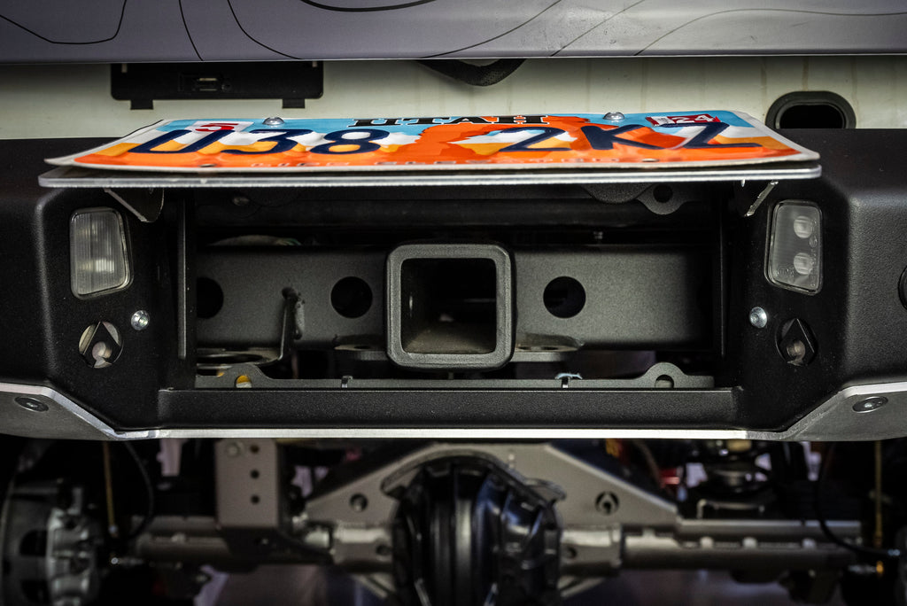 HIGH CLEARANCE REAR BUMPER MODULAR 2 INCH RECEIVER