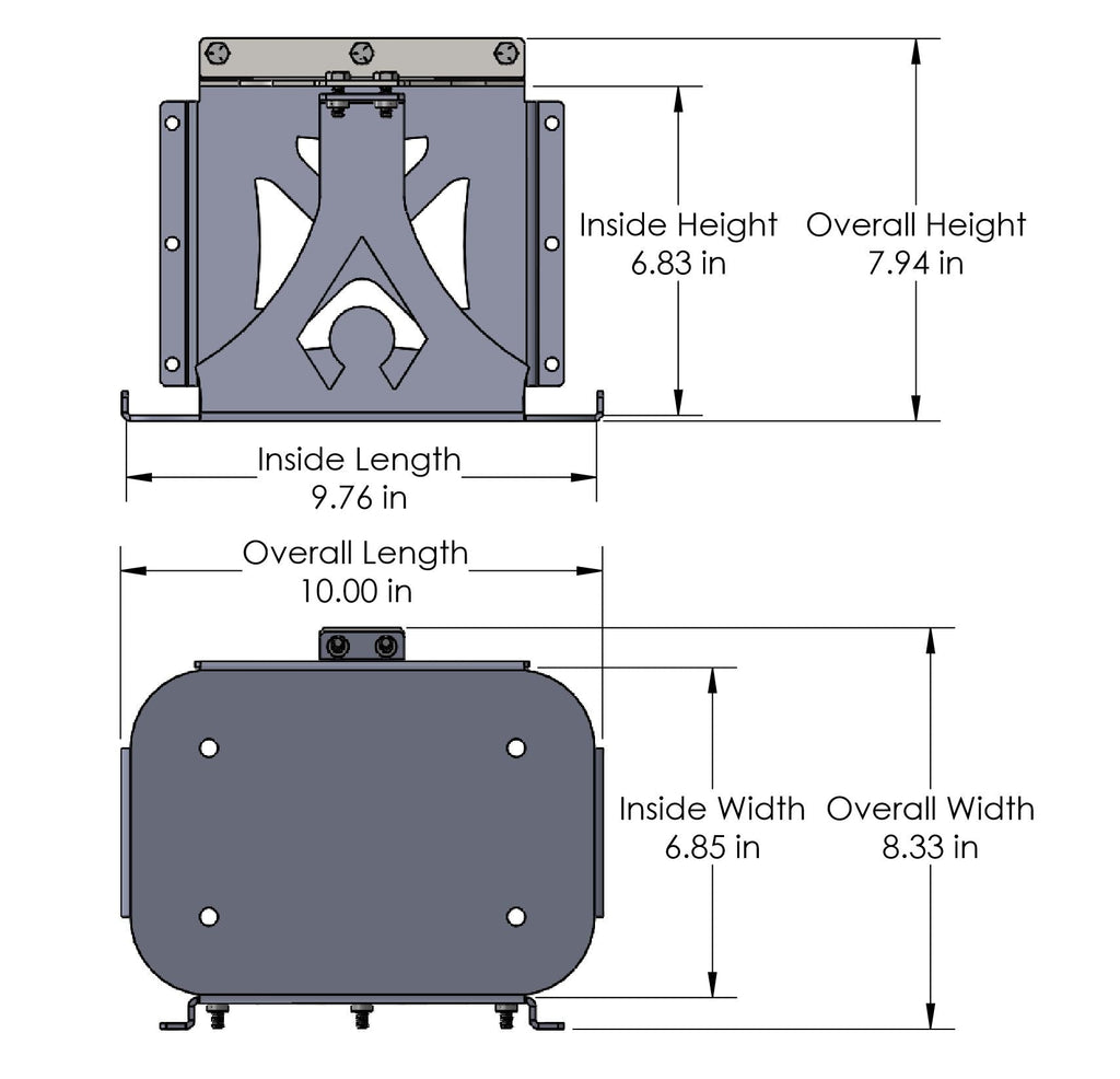Group 34 Optima Battery REAR Mount